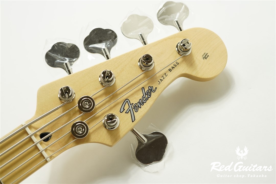 Fender MADE IN JAPAN HYBRID II JAZZ BASS V - Vintage Natural | Red 